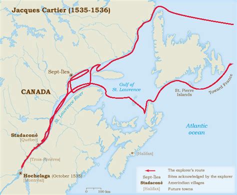 jacques cartier river map